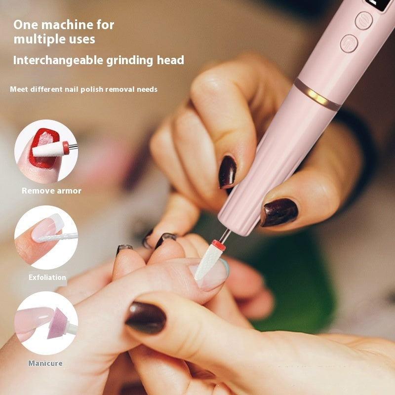 Portable Nail Polishing Machine Long Endurance Nail Piercing Device