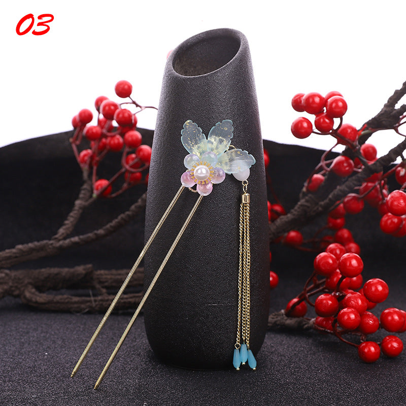 Antique Hairpin Plate Hair Fringe Comb Simple Atmosphere