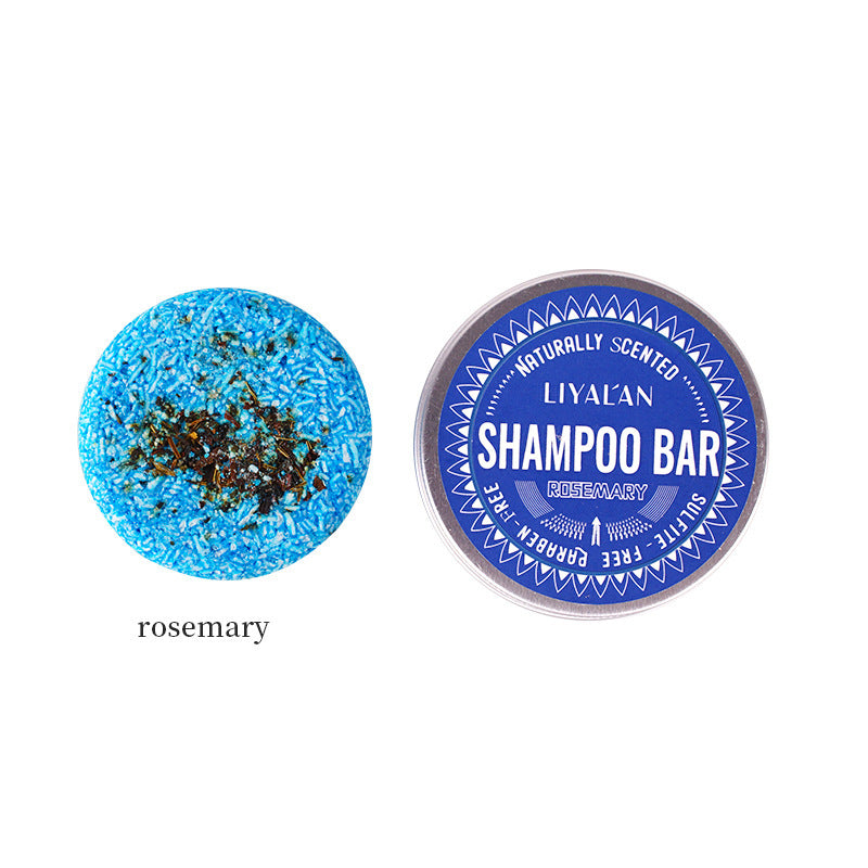 LiyaL'an Round Green Tea Soap Shampoo