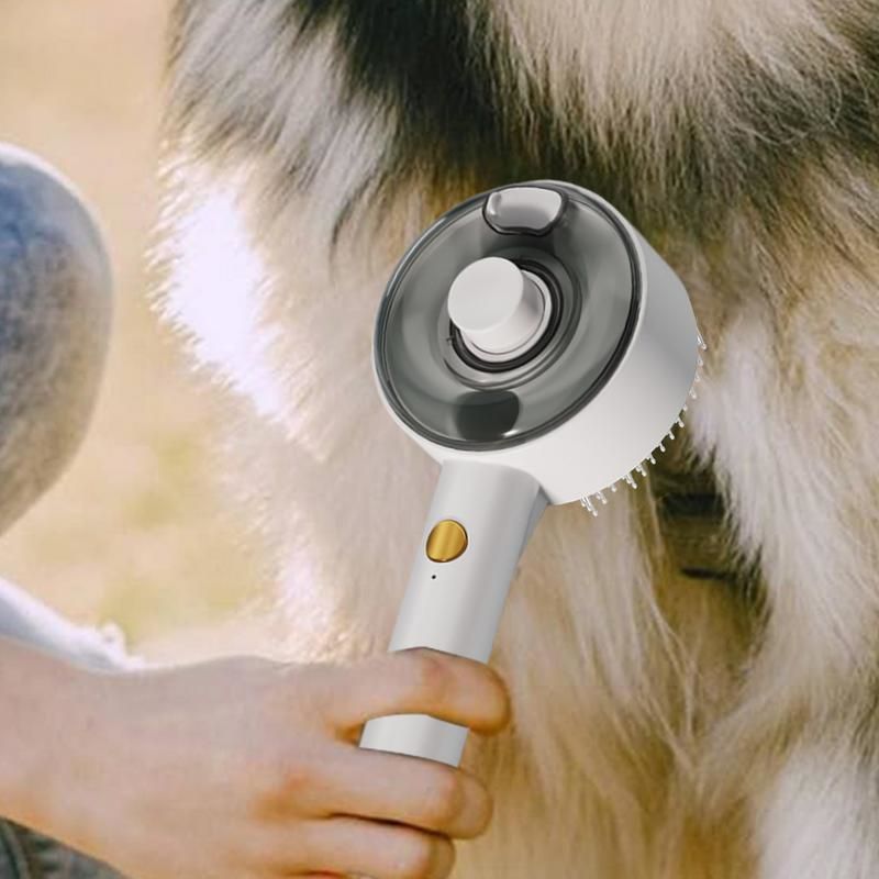 Cat Dog Steamy Brush Pet Spa Brush Dogs Cats Defur Comb Steamy Pet Brushes USB Rechargeable Comb For Long And Short Hair
