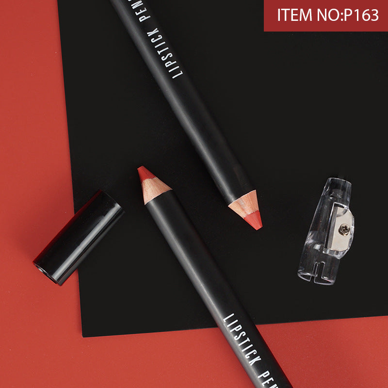 No Stain On Cup 12cm Thick Wooden Rod Lipstick