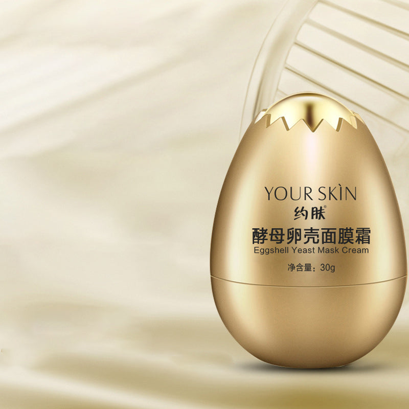 Moisturizing Cream Yeast Egg Shell Mask