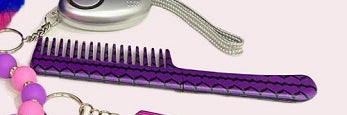 Comb Portable Outdoor Self-defense Protective Gear Fruit Knife