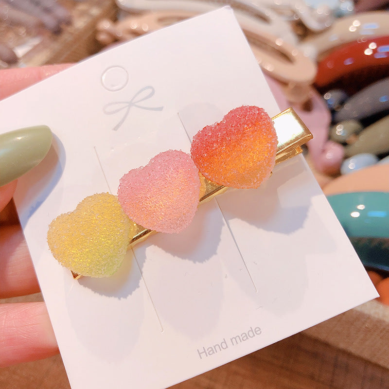 Creative love Soft Candy Star Gradient Color Word Folder