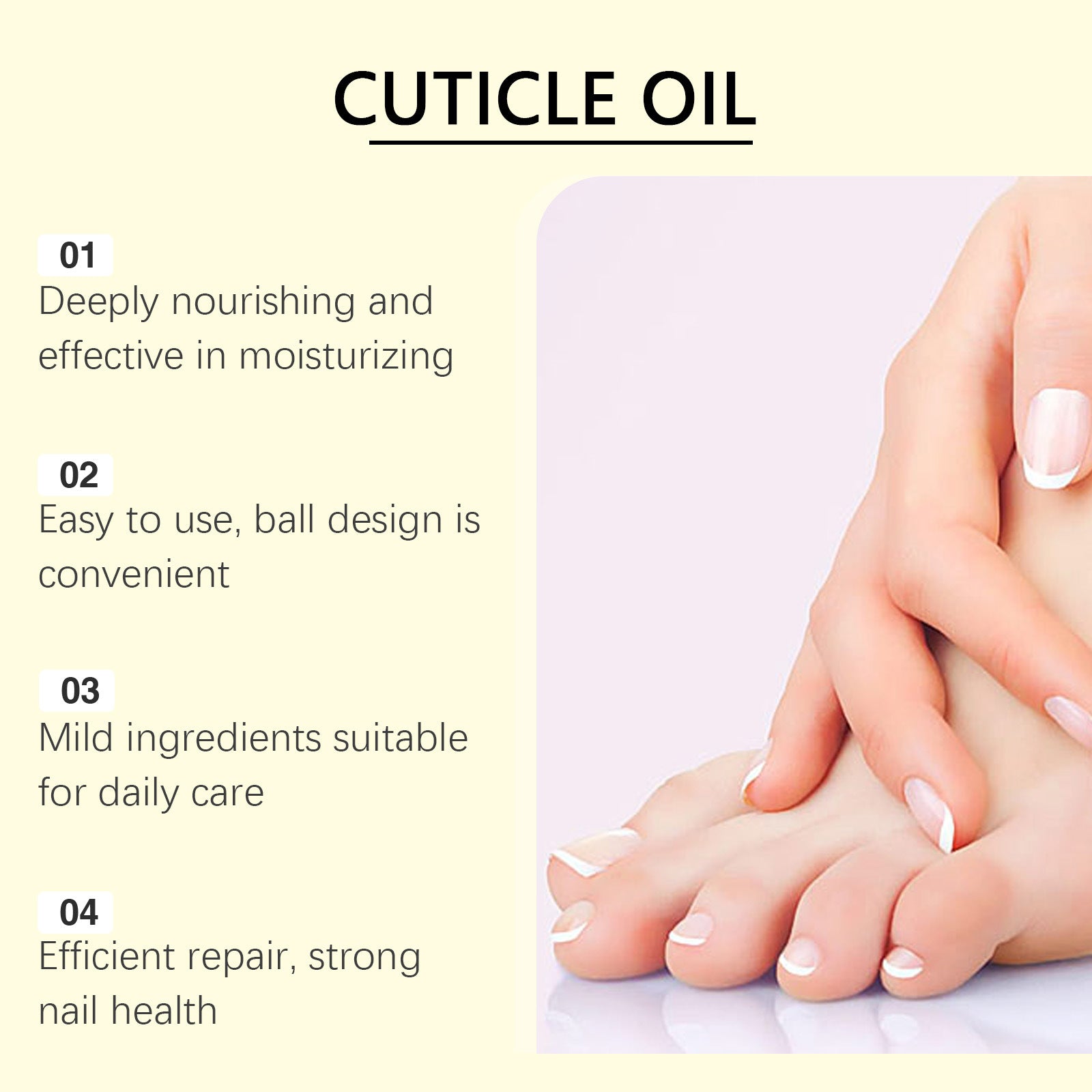 Ouhoe Nourishing Moisturizing And Soft Nail Care Oil