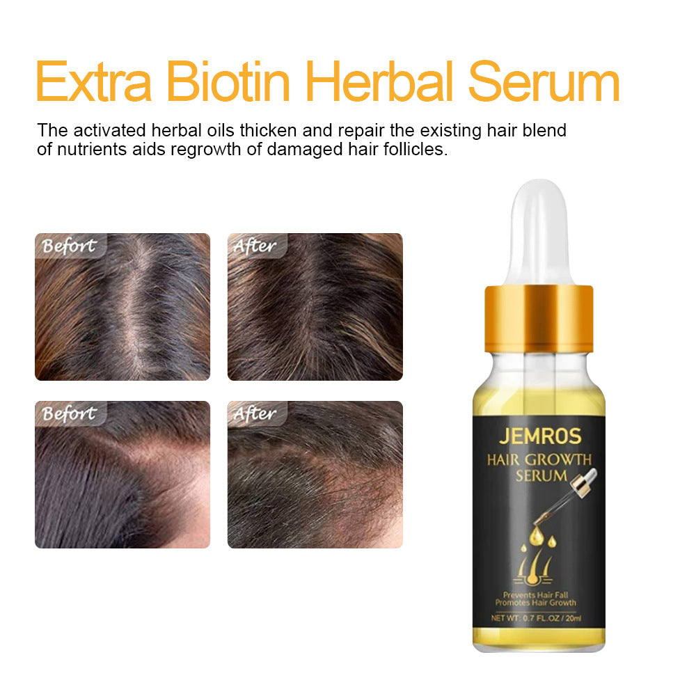 Jemros Hair Growth Essential Oils Hair Growth Liquid Hair Care Essential Oils