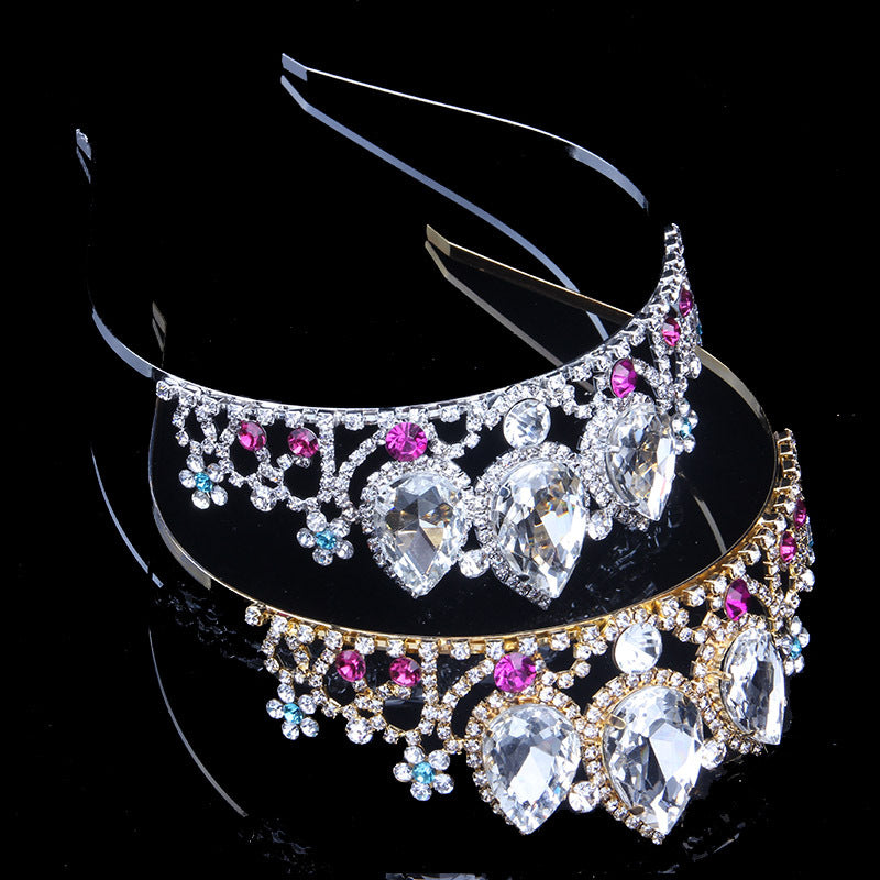 European Style Rhinestone Wedding Big Crown