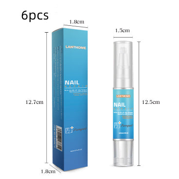 Lanthome Repair film armor solution repair antibacterial liquid bright nail pen