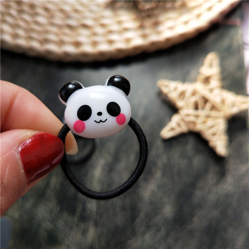 Red panda baby rubber band
