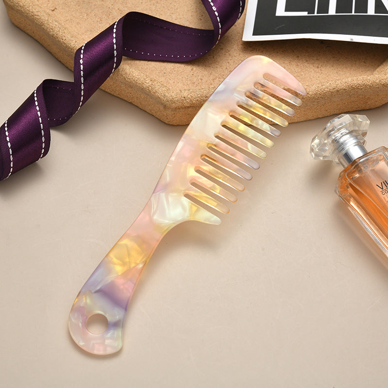 Fashion Cellulose Acetate Sheet Anti-static Comb