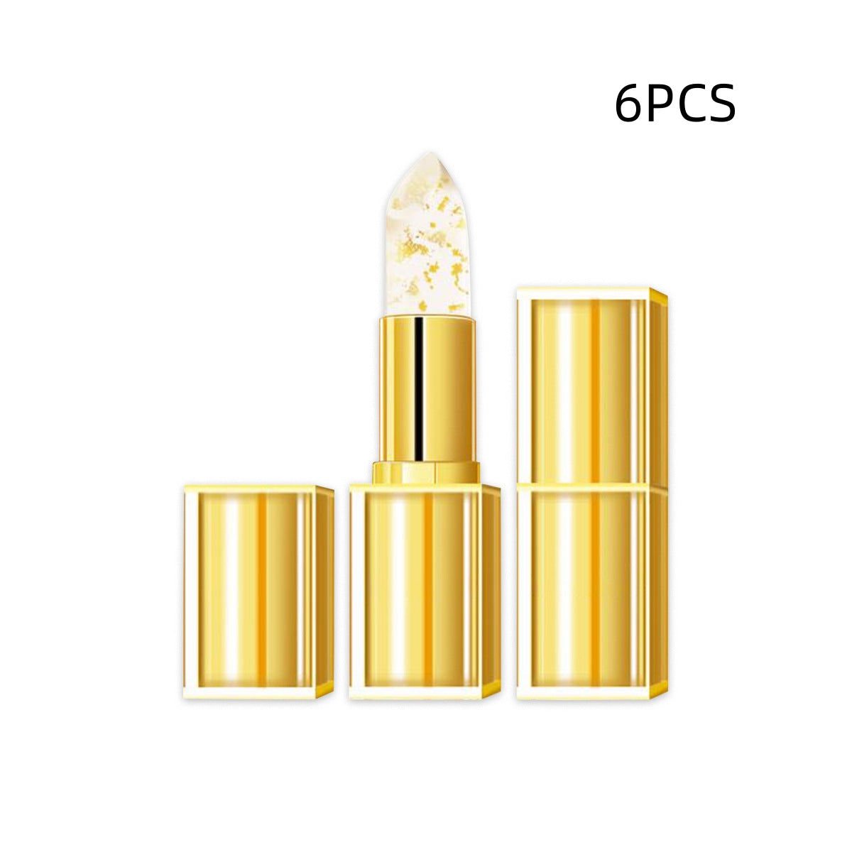 Anti-smudge Gilding Warm Color-changing Lipstick