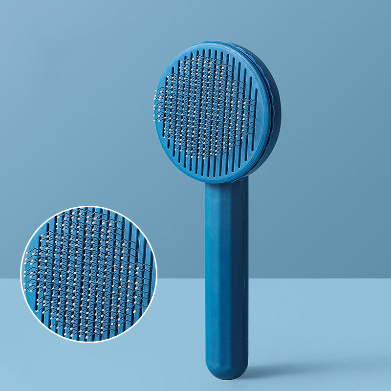 Pet One-key Removal Of Floating Hair Cleaning Massage Comb