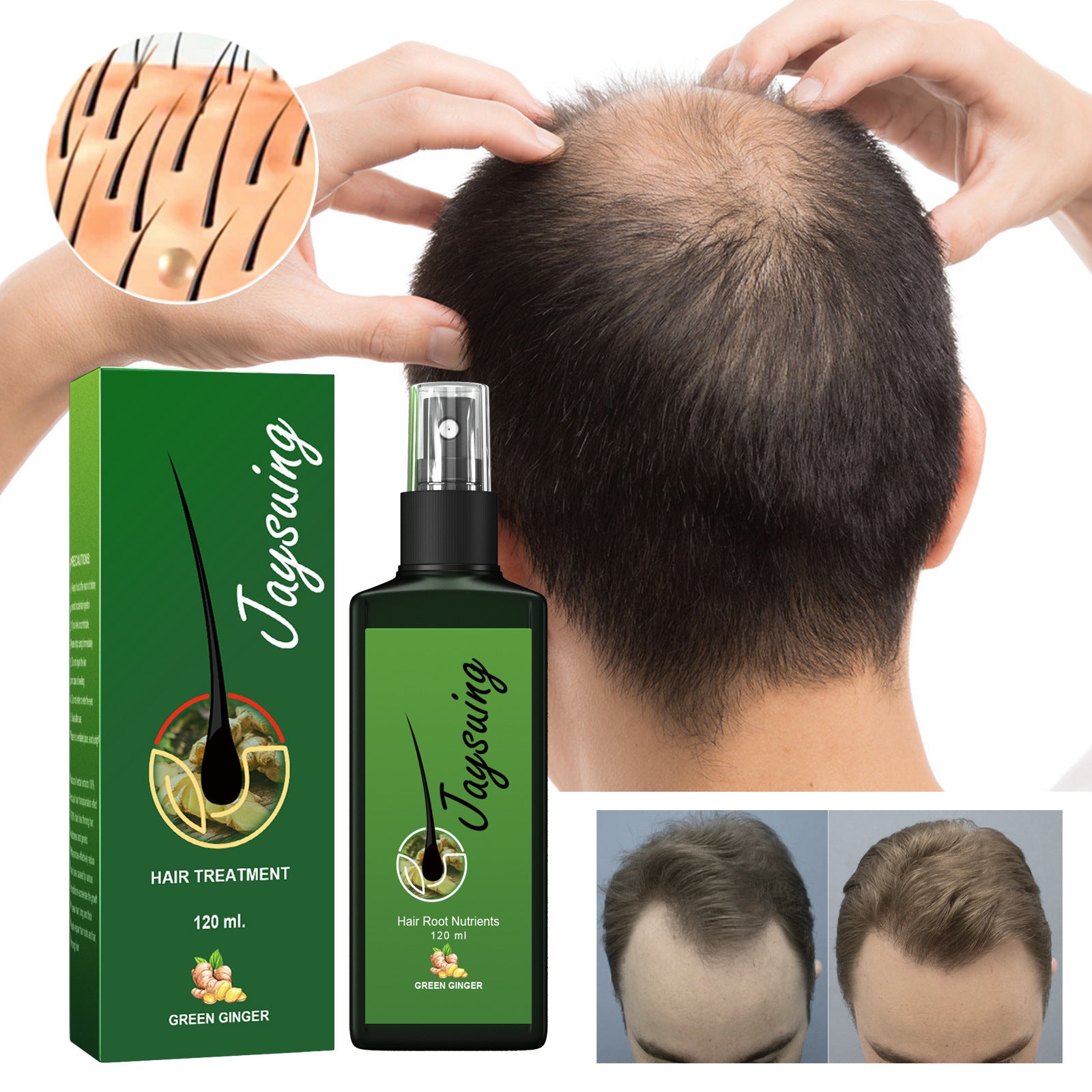 Jaysuing Hair Dense Hair Liquid Strength Nourishing