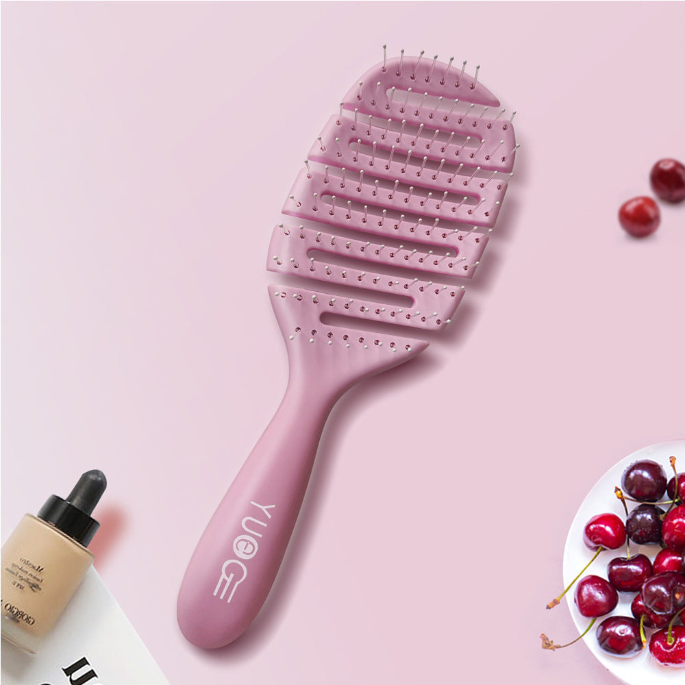 Massage Comb Styling Comb Big Curved Hollow High Toughness