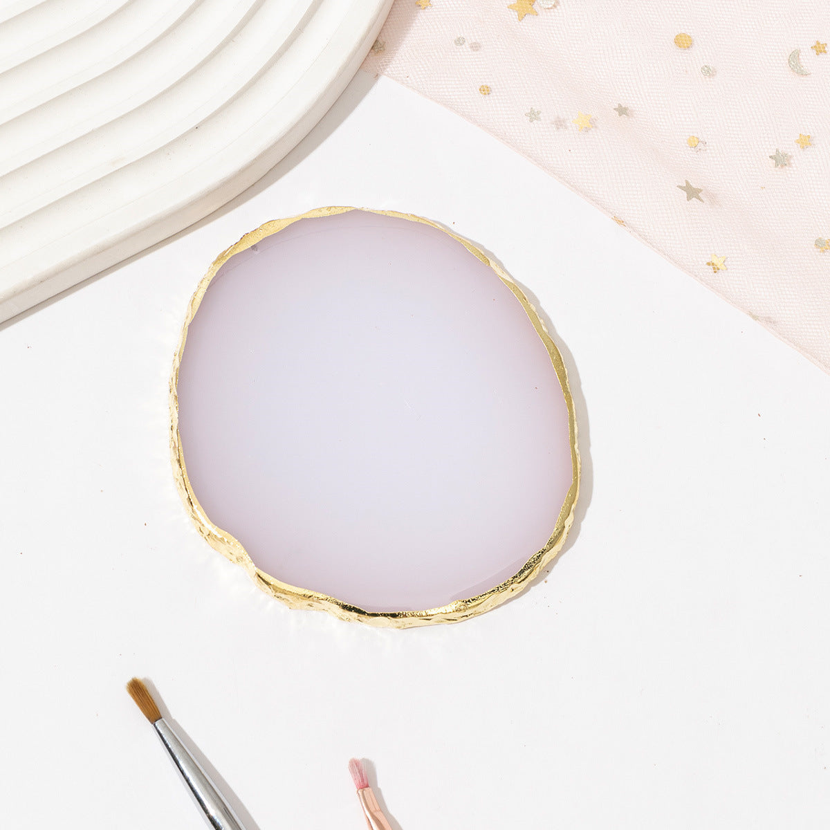 Japanese-style Faux-shell Ring Color Palette For Nail Art