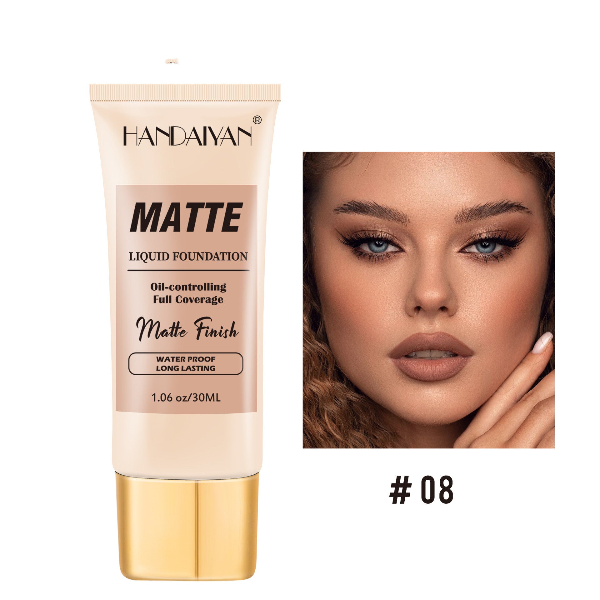 Foreign Trade Lady Concealing Foundation Long Lasting Smear-proof Makeup Invisible Pore Moisturizing