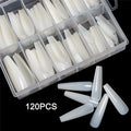 Nail Tools False Fingers Long Trapezoid Ballet Nail Patches 120 Pieces