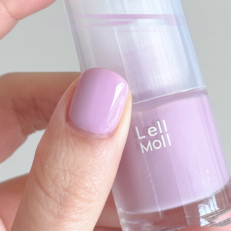 Lell Moll Water-based Tearable Nail Polish Baking-free And Tasteless