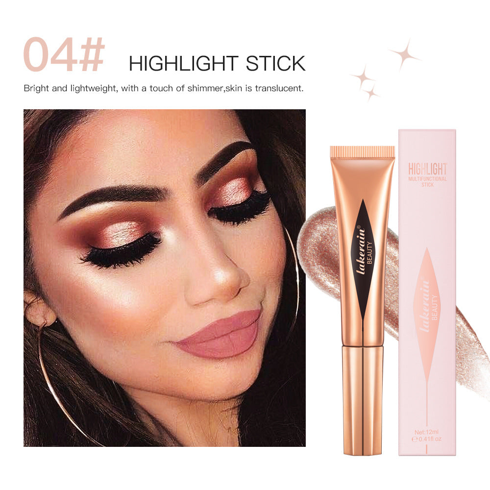 Lakerain Multifunctional Cosmetic Brush Blush Highlight Shading Pen