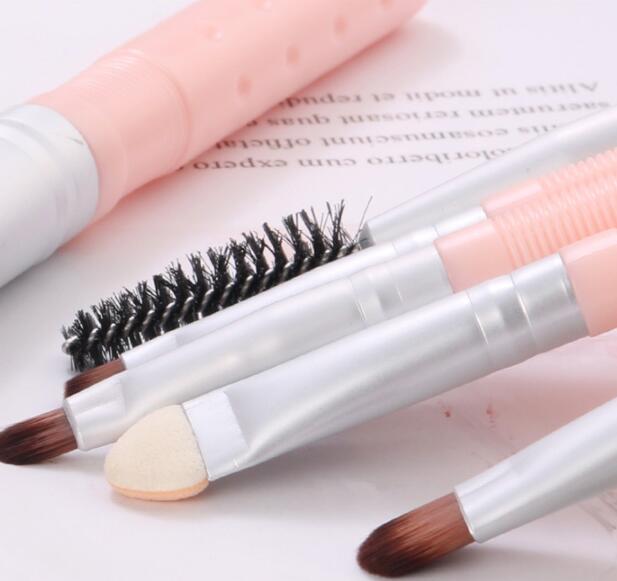 Youse Set Of 6 Loose Powder Blush  Eye Shadow Brush Stick
