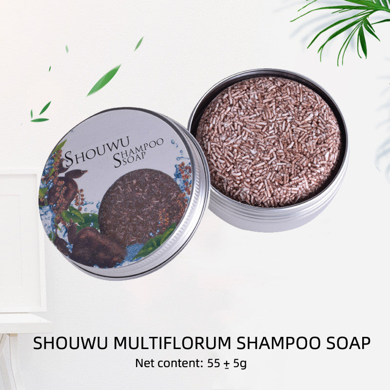 Shouwu Polygonum Multiflorum Shampoo Soap Cold Handmade