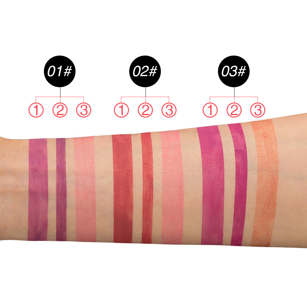 Women's Matte Pearly Lip Gloss Lipstick Pen Set