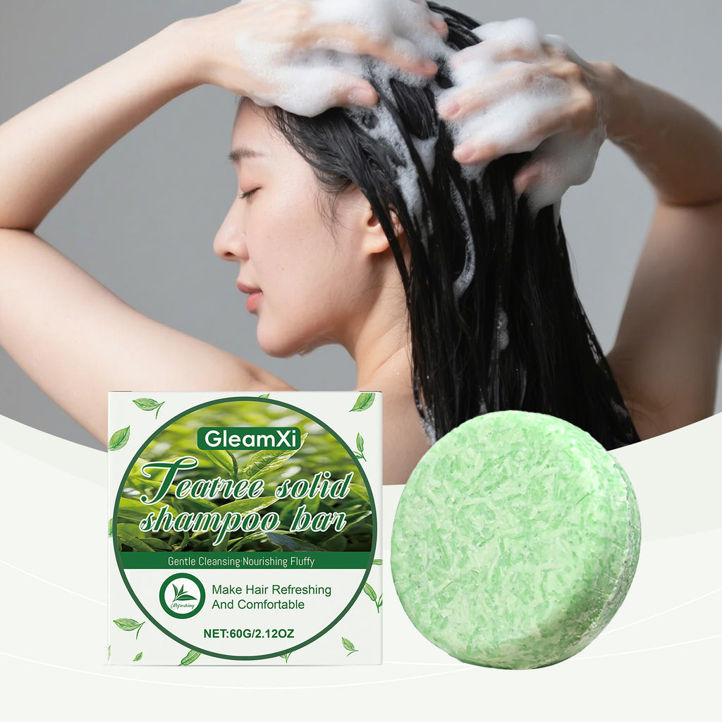 GleamXi Tea Tree Solid Shampoo Bar