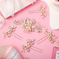 Bridal Wedding Handmade Pearl Crystal Hair Comb