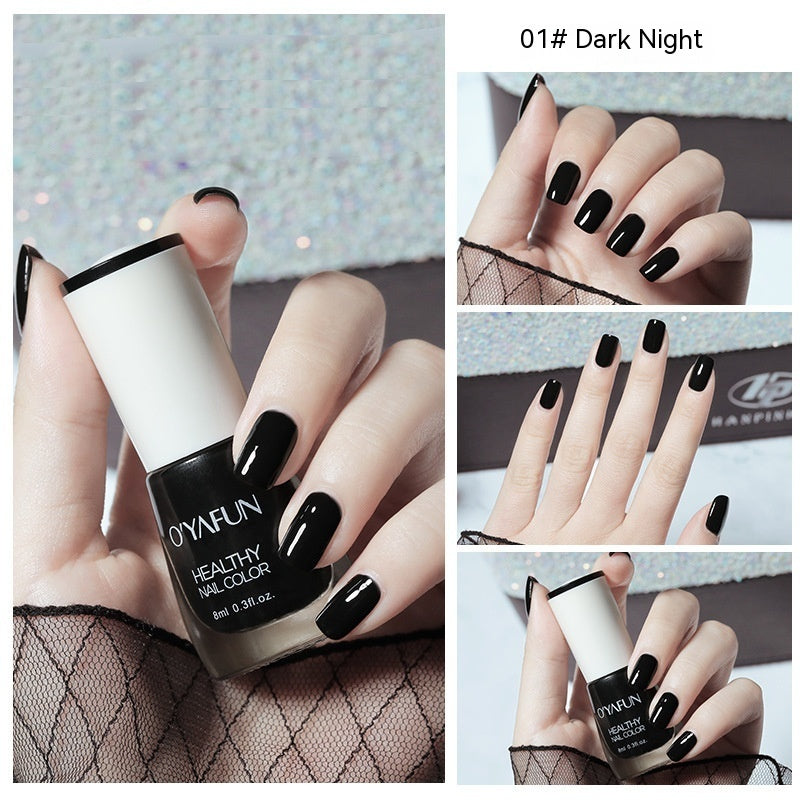 O'YAFUN Nail Polish New Water-based Long-lasting Quick-drying Transparent