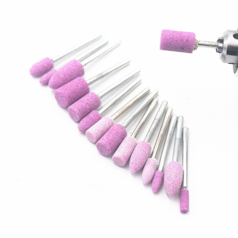 Chrome Diamond Nail Grinding Head Polishing