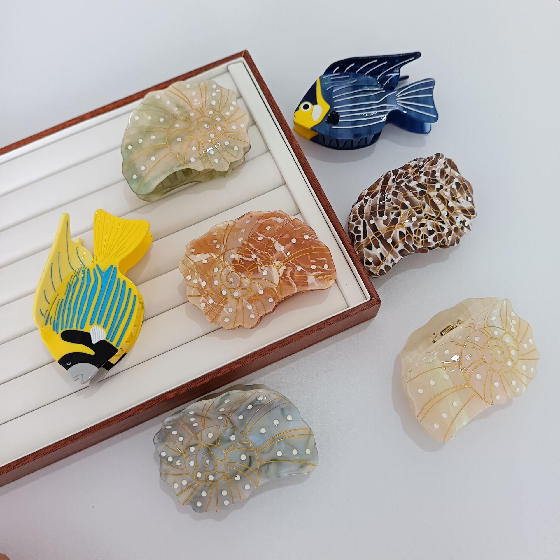 Hair Accessories Shark Shell Animal Turtle