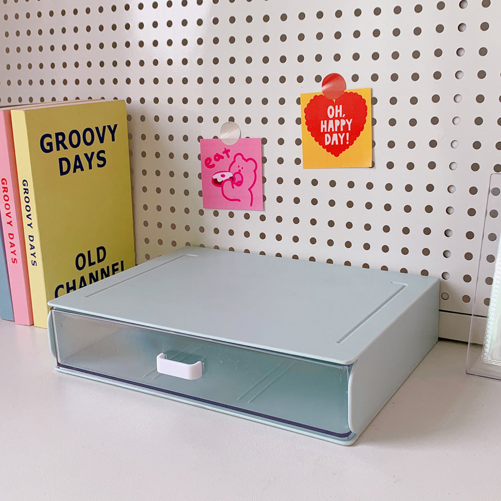 Simple Desktop Storage Box, Multi-layer Drawer Type Small Objects, Rubber Band Hair Ring Storage