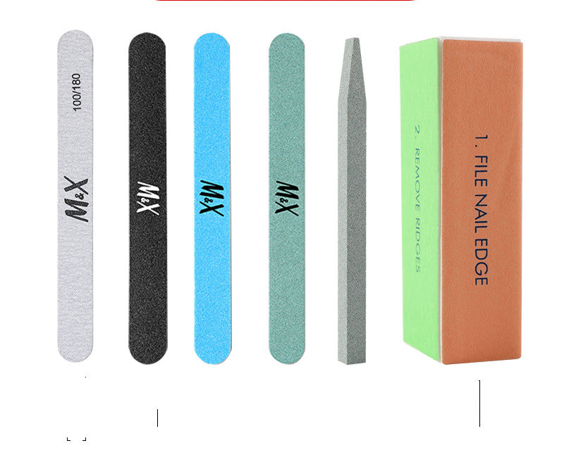 M&X Nail Polish Nail Sand Strips