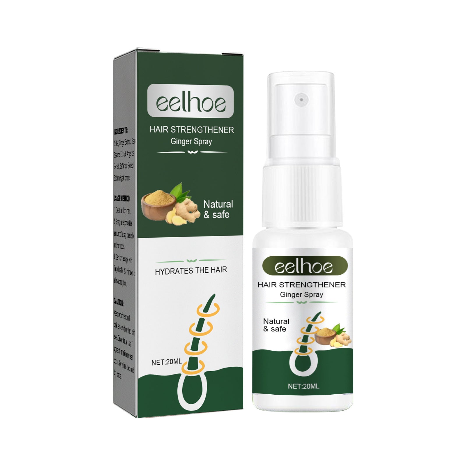 Eelhoe Hair Breaking And Nourishing Ginger Hair Sealing Spray