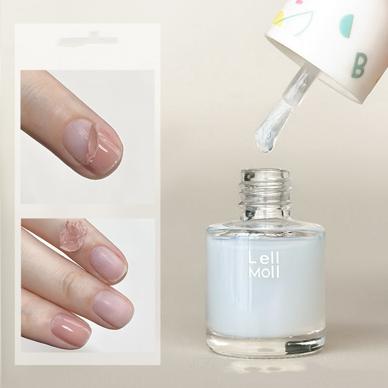 Lell Moll Water-based Tearable Nail Polish Baking-free And Tasteless