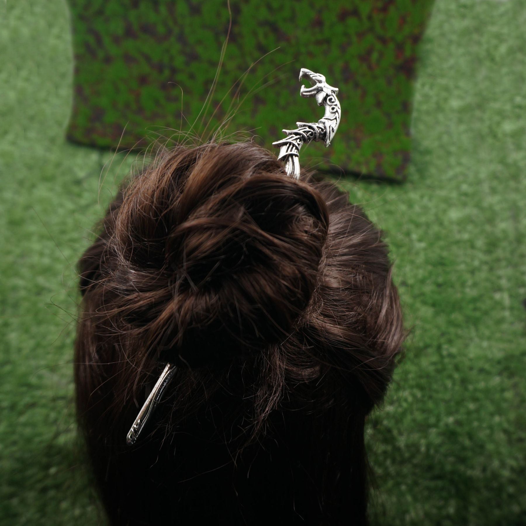 New Chinese Style Simple Personality Dragon-shaped Tassel Hairpin
