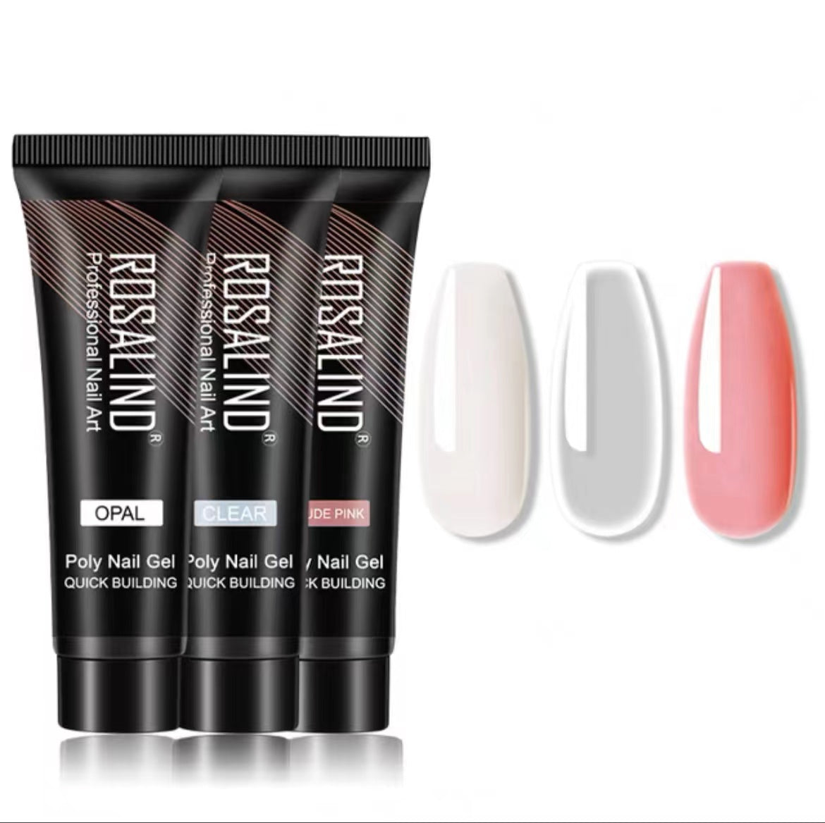 Rosalind Extension Gel Polish Kit For Manicure Poly Nail Gel Set For