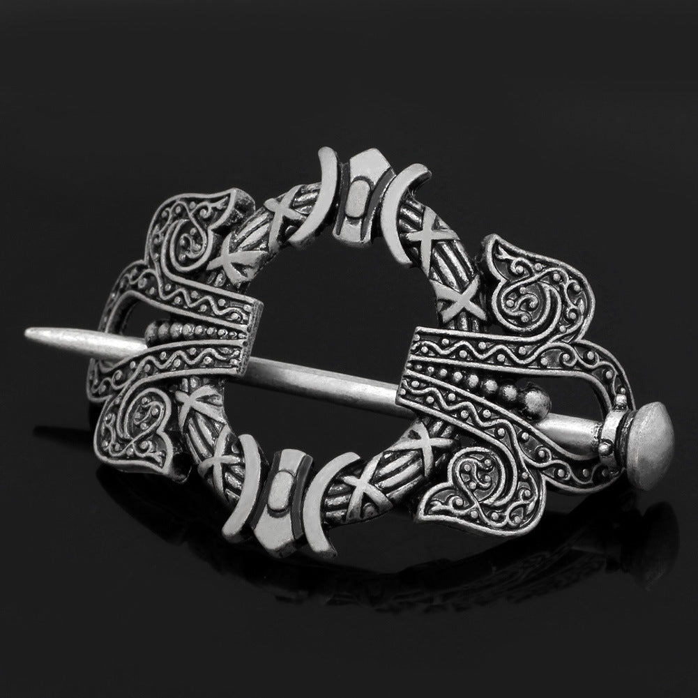 Popular Retro Barrettes Hair Clasp Plate Metal Exquisite
