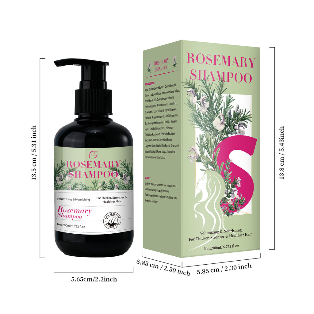 Rosemary Shampoo 200ml Cleansing And Moisturizing