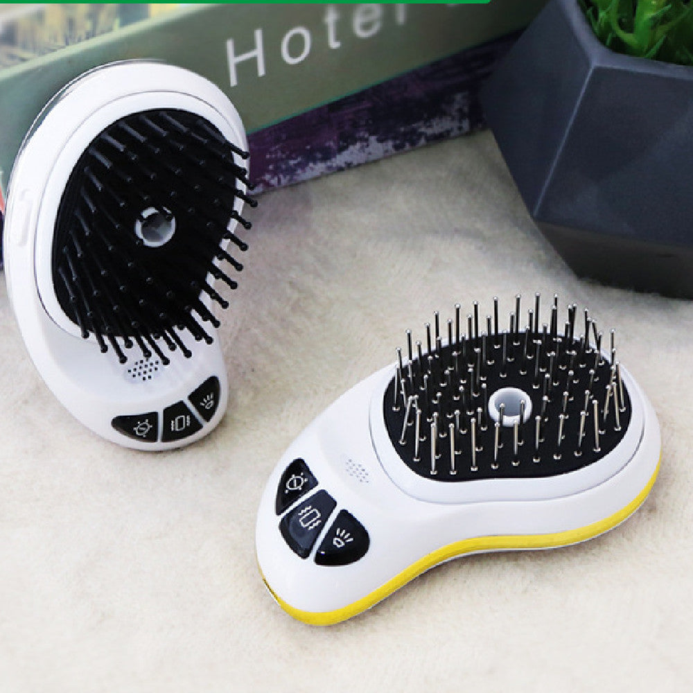 Nano Anion Spray Massage Scalp Hairdressing Comb