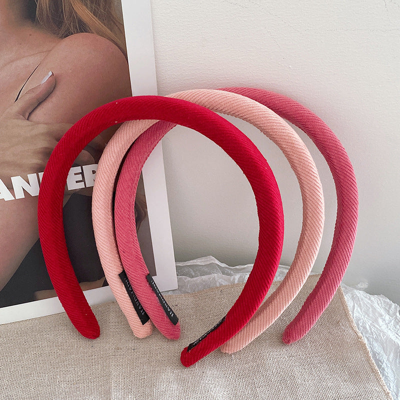 Western Style Slim Hair Hoop Fashionable Hairpin For Going Out