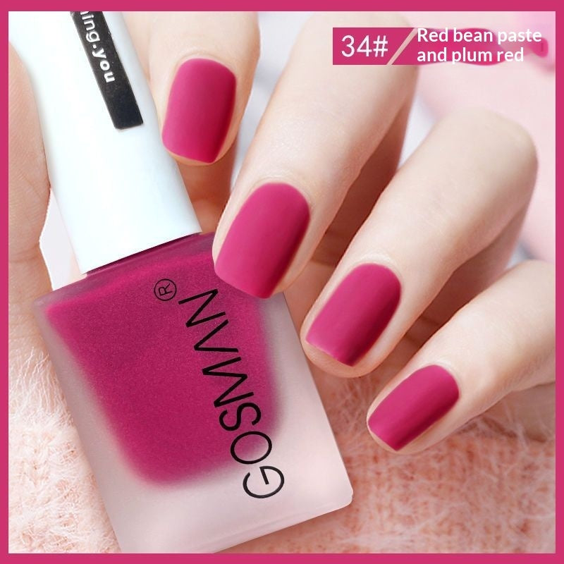 Gosman Quick-dry Matte Nail Polish, Non-peel