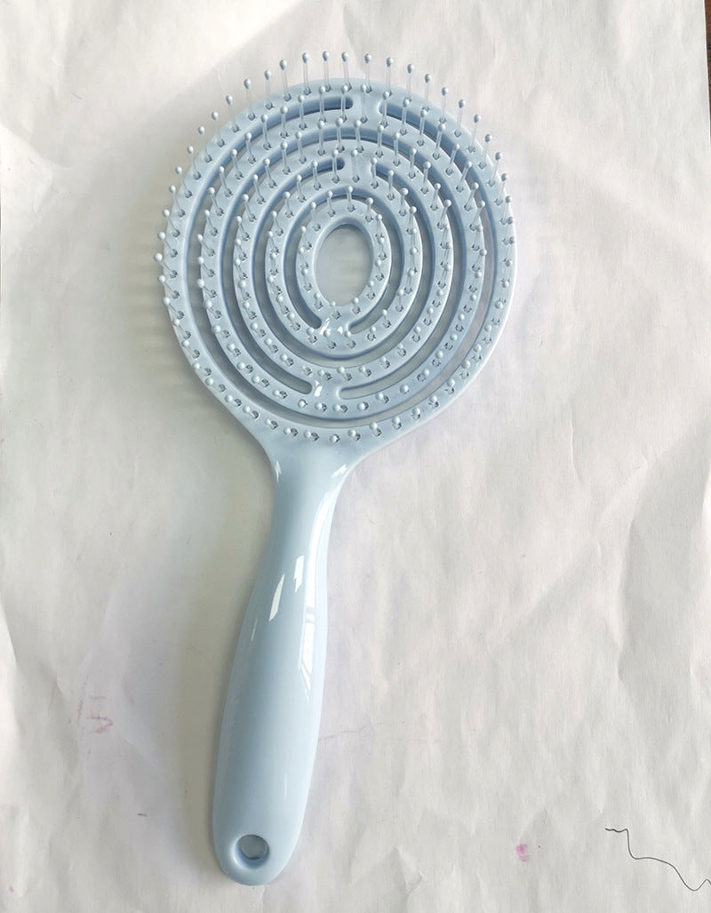 New Hollow Plastic Massage Comb