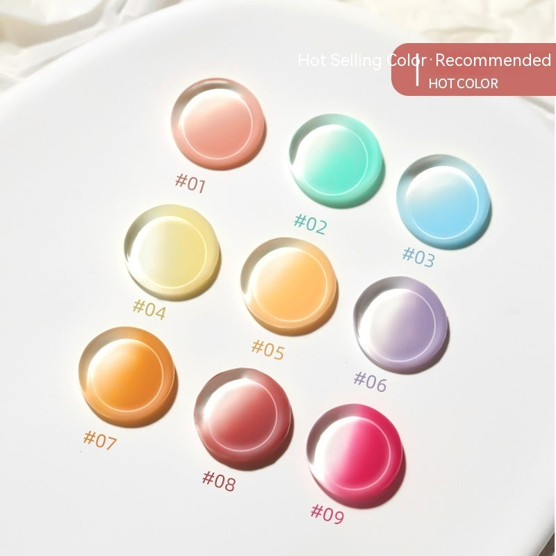 Popular All-matching Semi-solid Nail Art