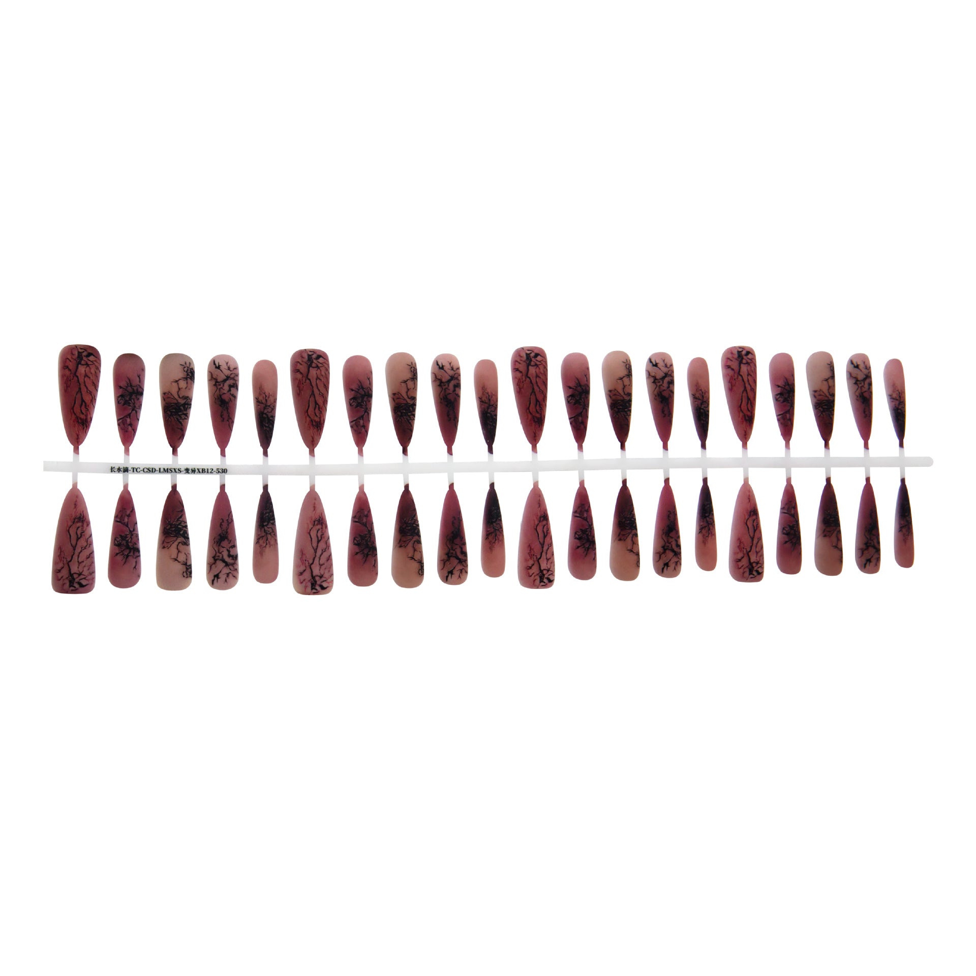 European And American Y2g Antique Gothic Chinese Dark Fake Nail Tip