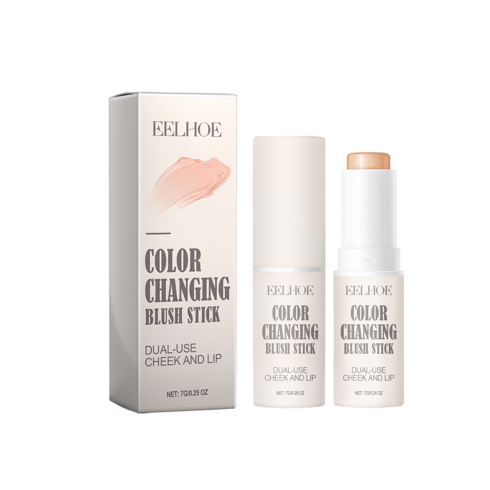 Warm Blush Stick Natural Transparent Uniform Skin Color Lip And Cheek Dual-use