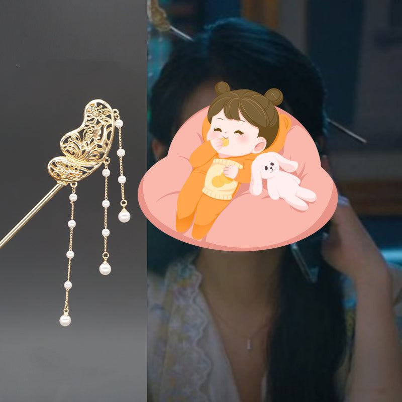 Ultra-long Antique Hair Accessories Modern Daily