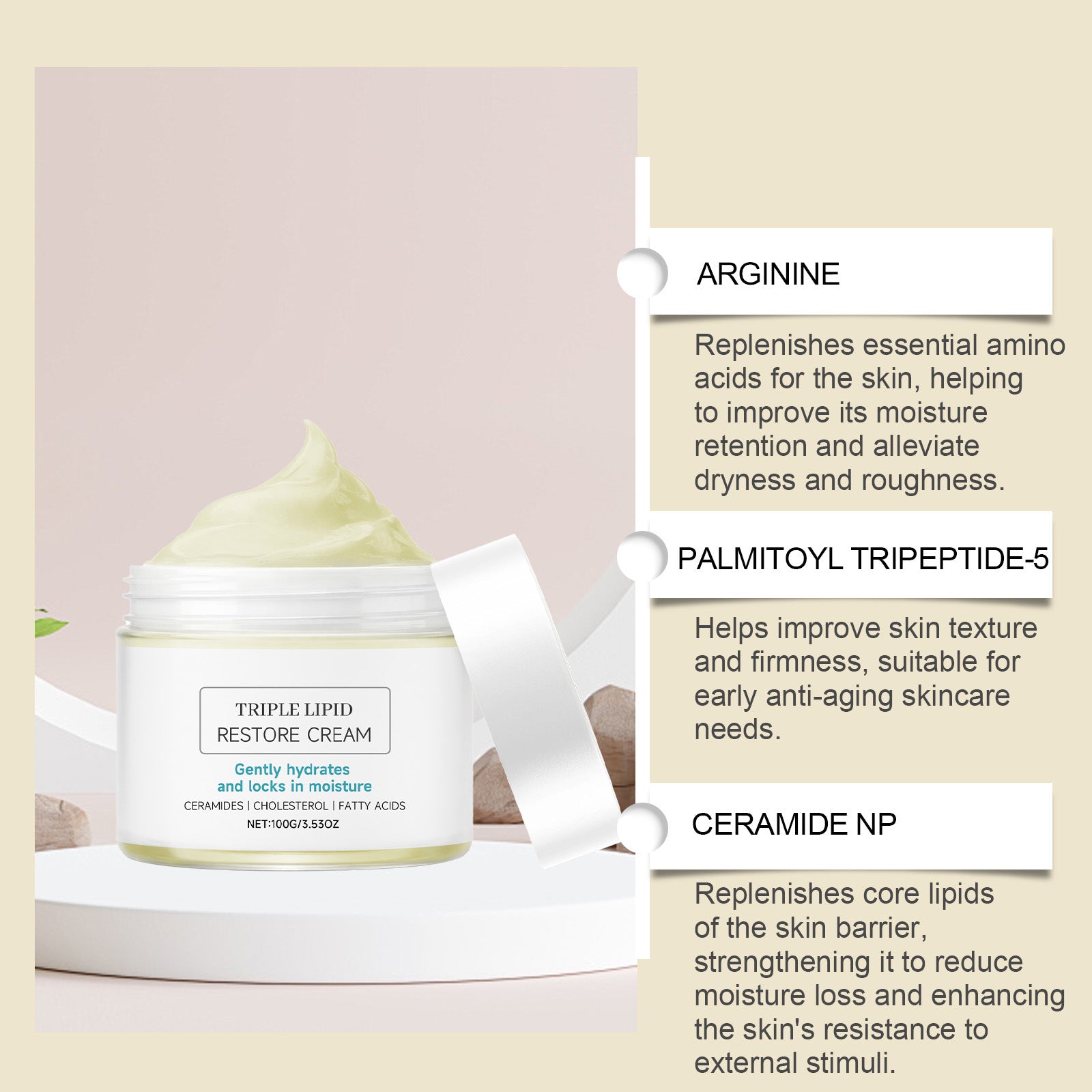 Moisturizing And Firming Cream