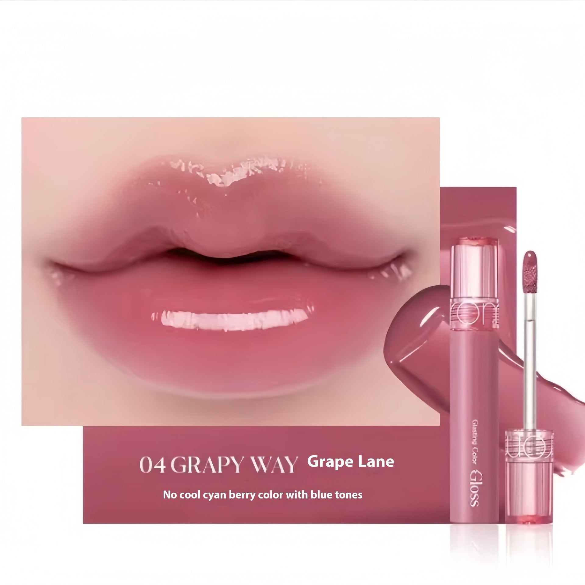 Water Light Mirror No Stain On Cup Lip White Lasting Pure Desire Lip