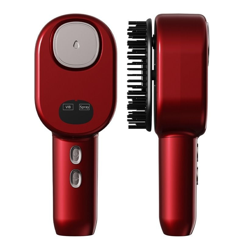 Electric Massage Comb For Electric Scalp Massage Atomized Essential Oil Red Light For Hair Care And Anti-hair Loss